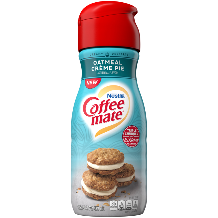 Oatmeal Crème Pie Flavored Coffee Creamer Official Coffee mate®