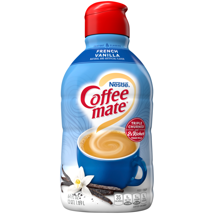 French Vanilla Coffee Creamer 64oz Official Coffee mate®