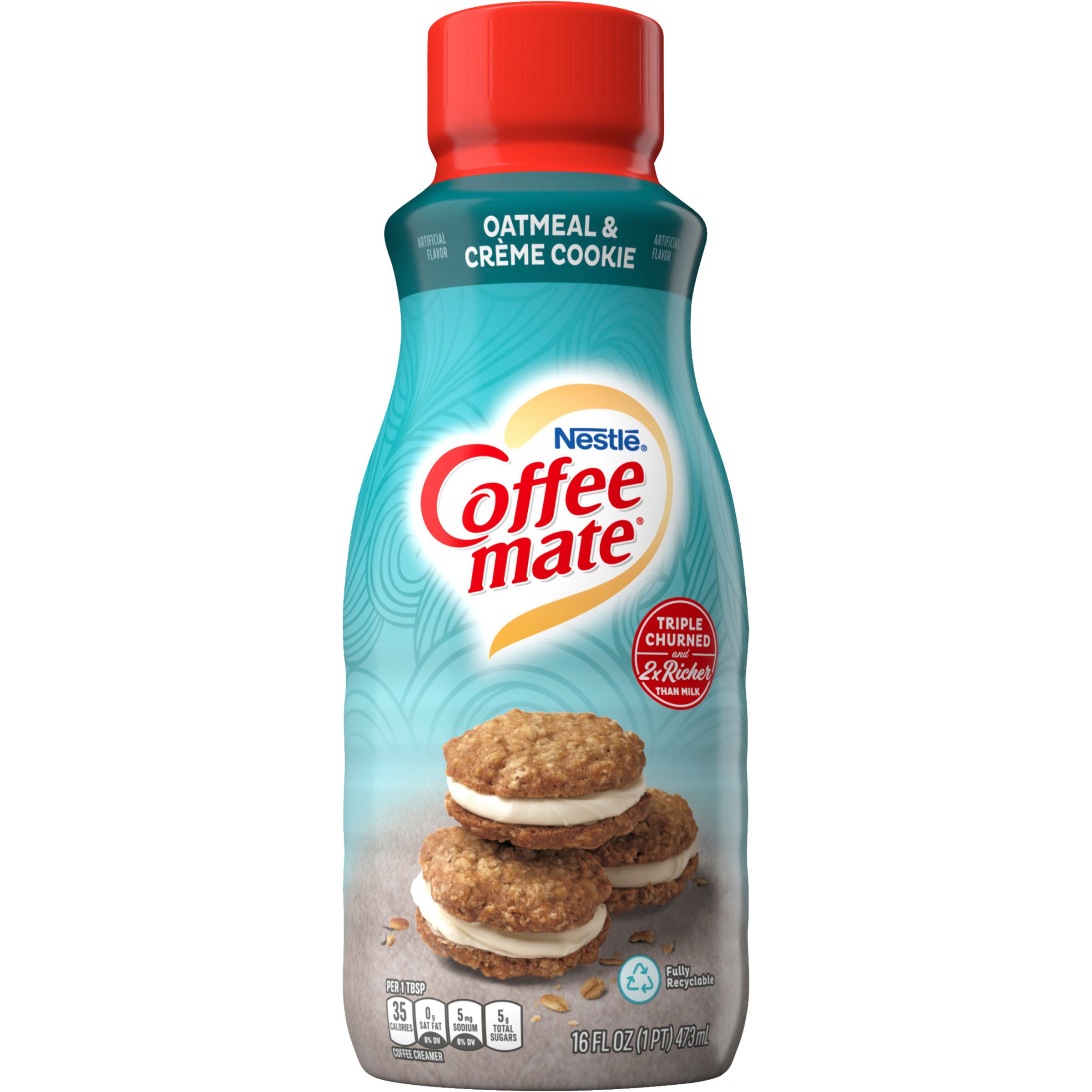 Oatmeal Creme Cookie Flavored Coffee Creamer Official Coffee Mate