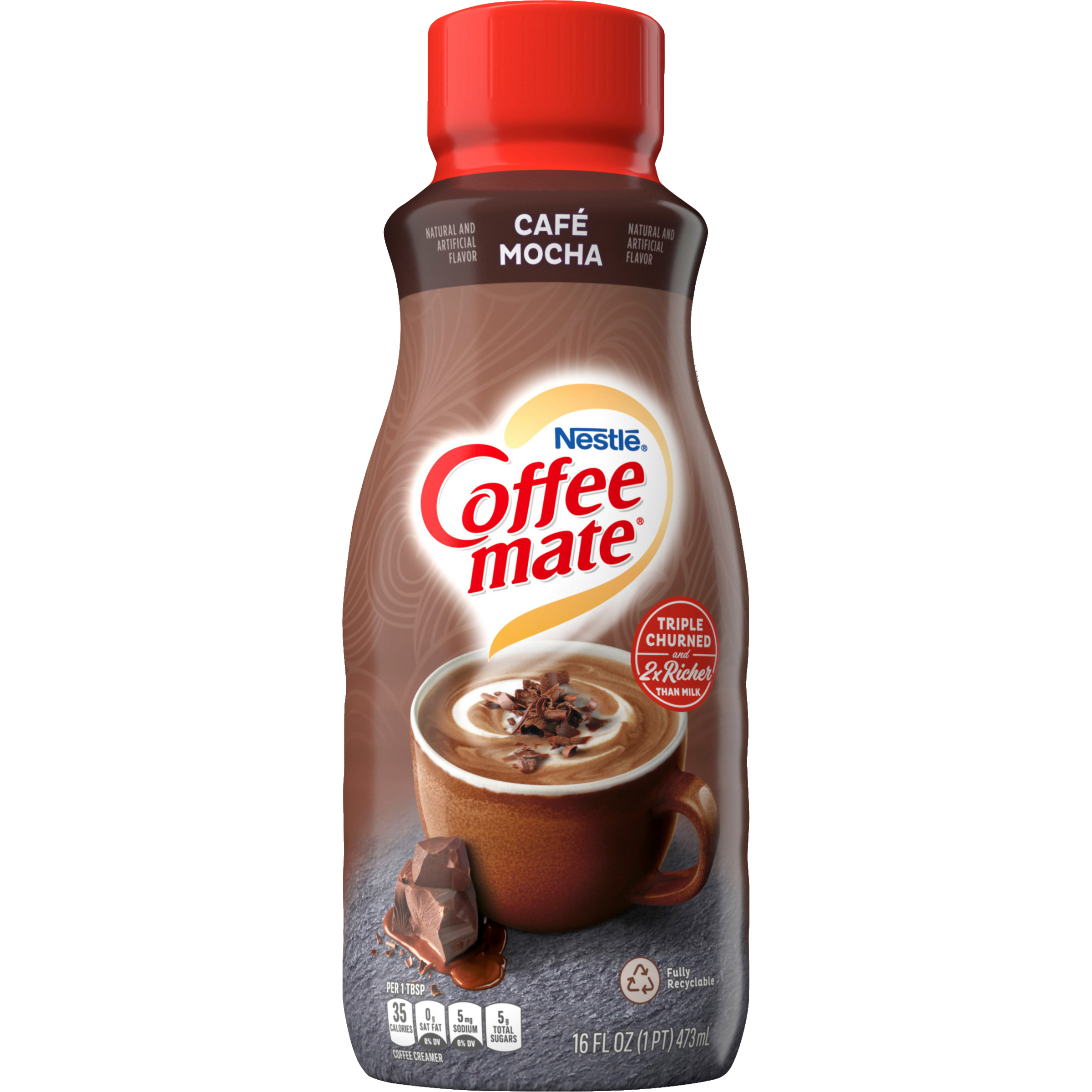 Café Mocha Flavored Coffee Creamer 