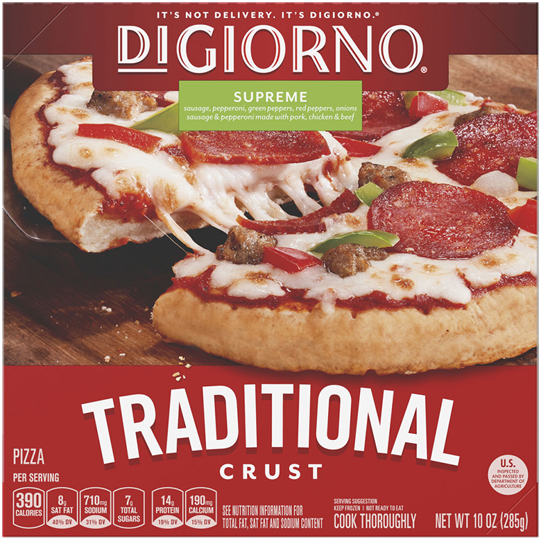 Small Supreme Frozen Pizza | Official DIGIORNO®