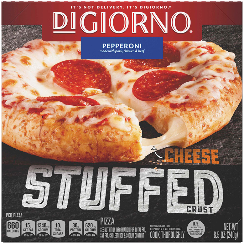 Small Stuffed Crust Pepperoni Frozen Pizza Official Digiorno Small Stuffed Crust Pepperoni Frozen Pizza Official Digiorno