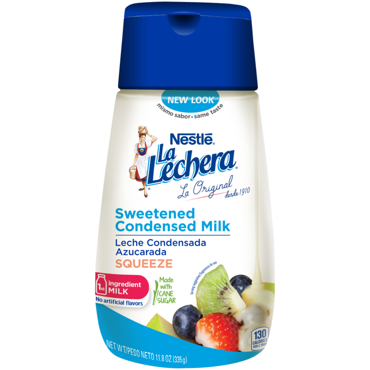 Sweetened Condensed Milk Squeeze Bottle Official Nestlé LA LECHERA®