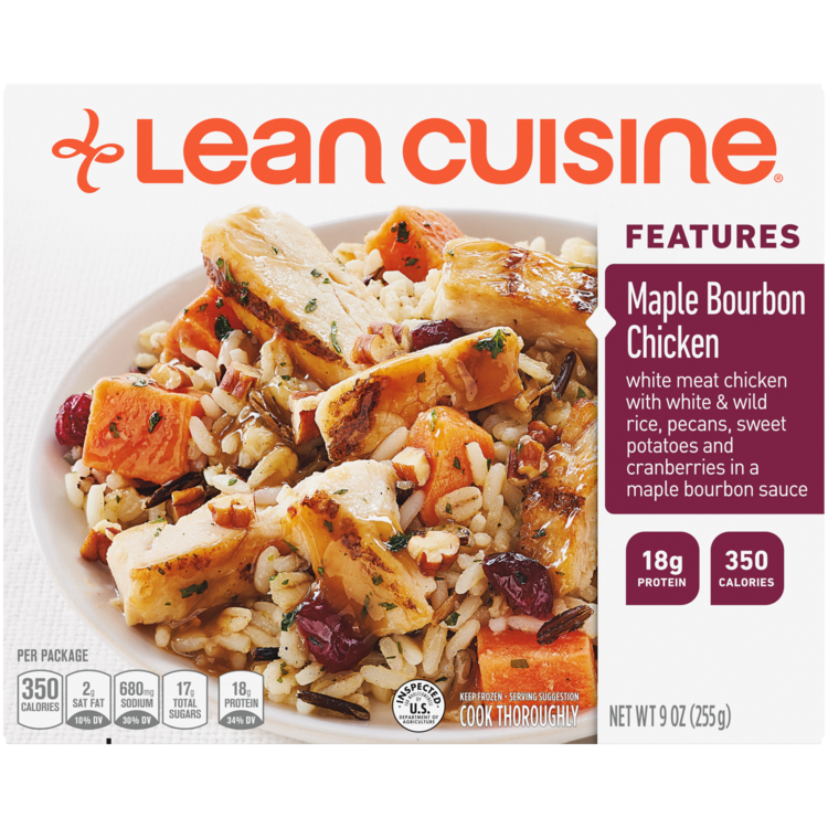 Maple Bourbon Chicken Frozen Meal Official LEAN CUISINE®