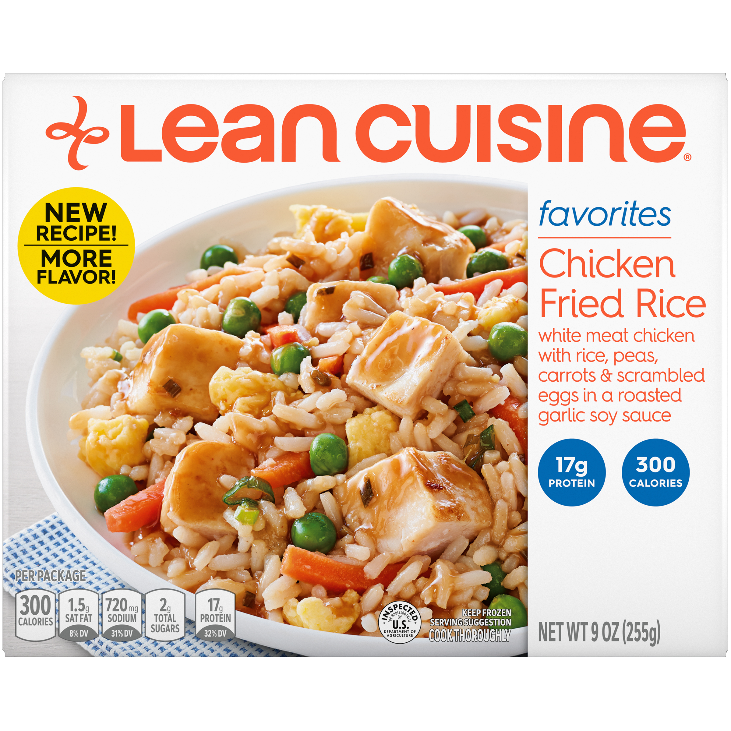 Chicken Fried Rice Frozen Meal Official Lean Cuisine