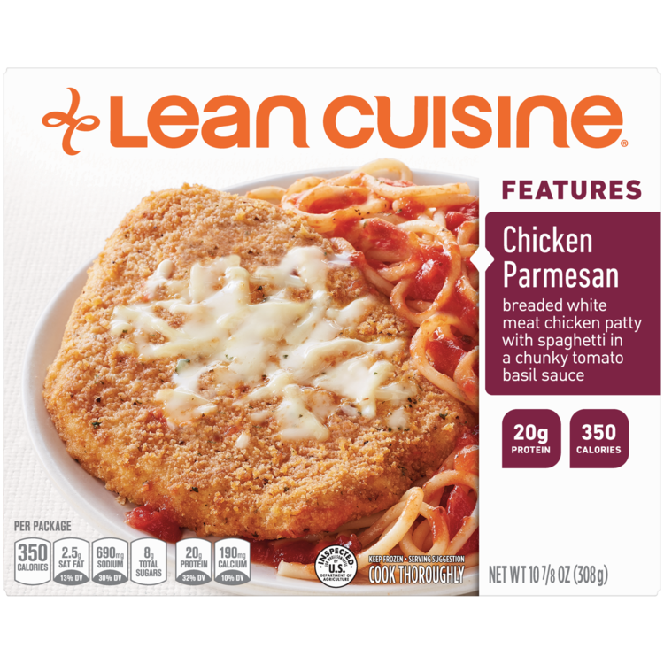 Chicken Parmesan Frozen Meal Official Lean Cuisine