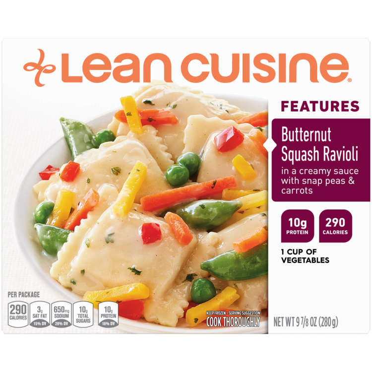 Butternut Squash Ravioli Frozen Meal Official Lean Cuisine Pumpkin ravioli will warm you up and comfort you with your favorite fall flavors. butternut squash ravioli