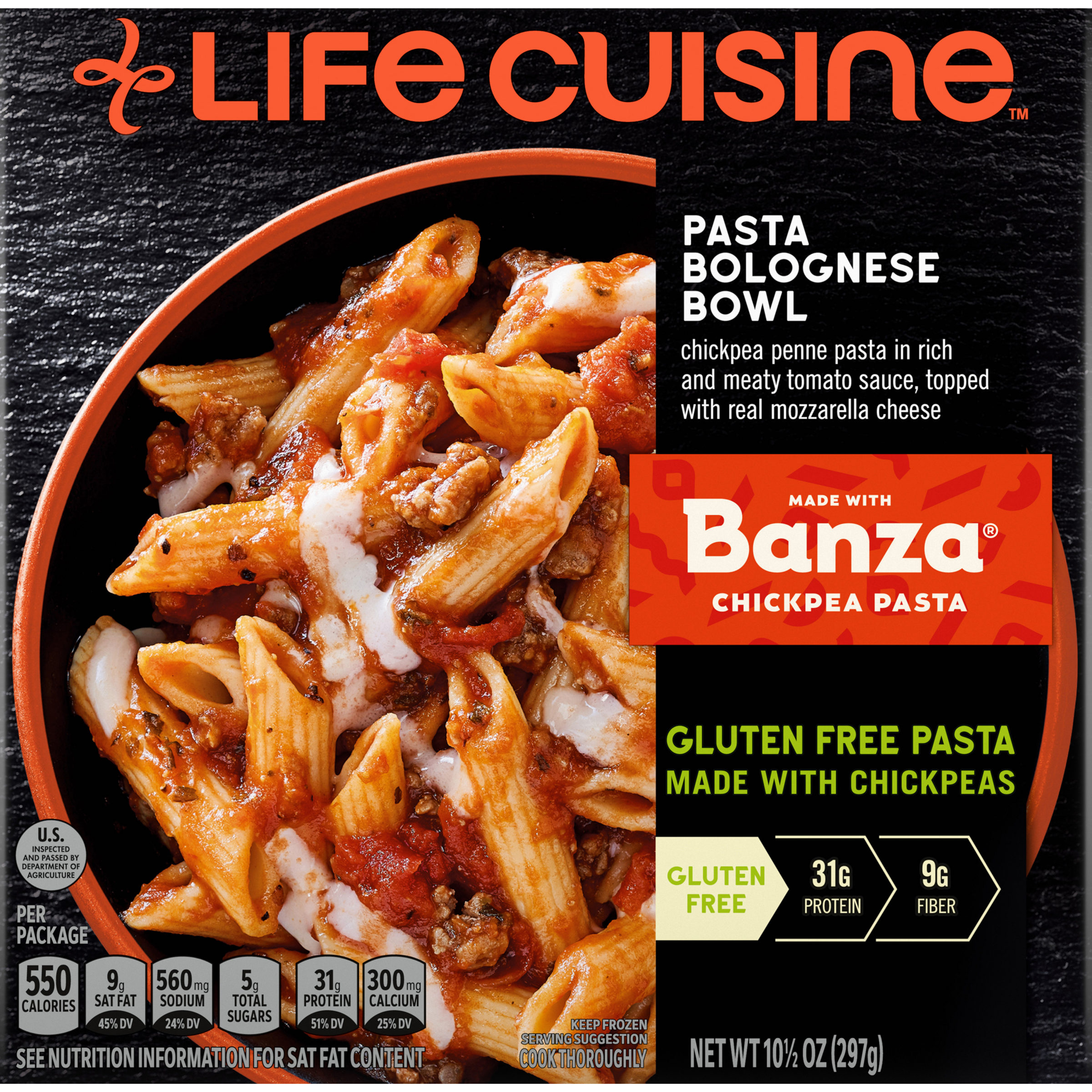 Banza Chickpea Penne Pasta Bolognese Bowl | Official LIFE ...