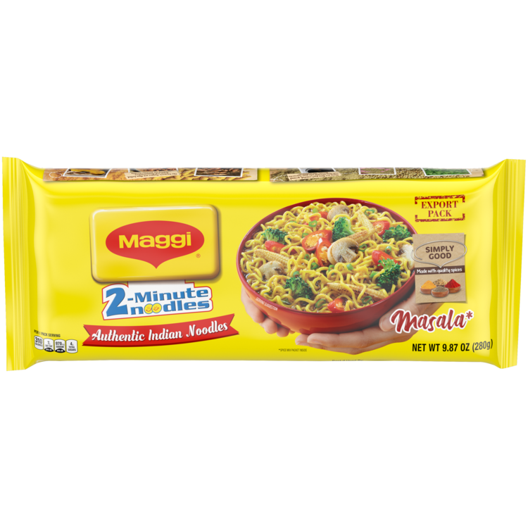 2 Minute Masala Noodles 4 Pack Maggie