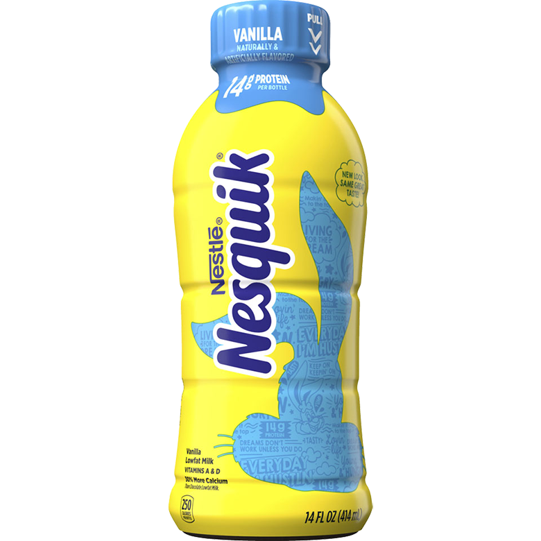 Vanilla Low Fat Flavored Milk 14 fl oz Official NESQUIK®