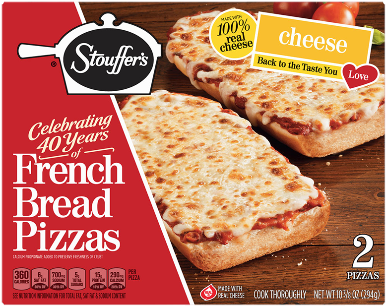 Cheese French Bread Frozen Pizza Official Stouffer S