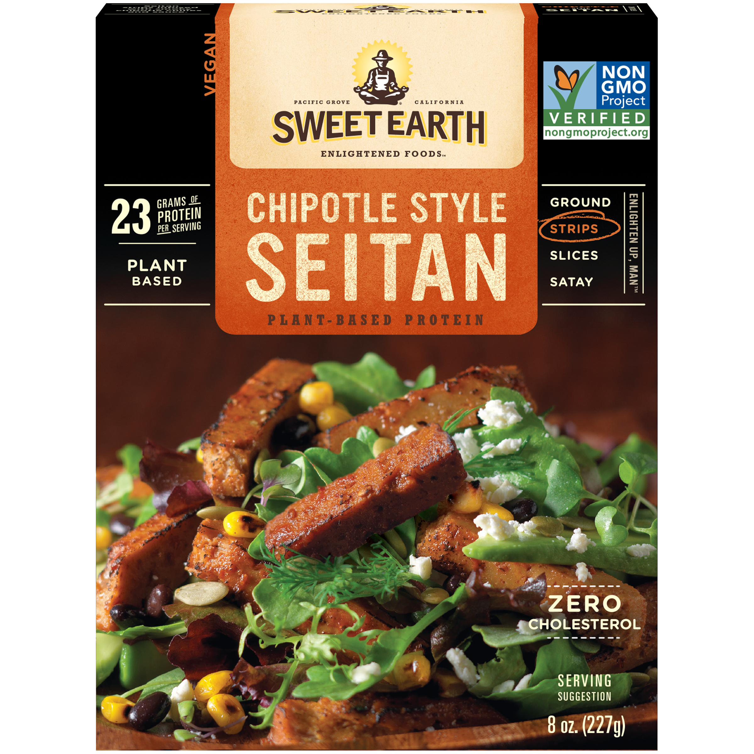 Chipotle Style Seitan Strips Official Sweet Earth Foods