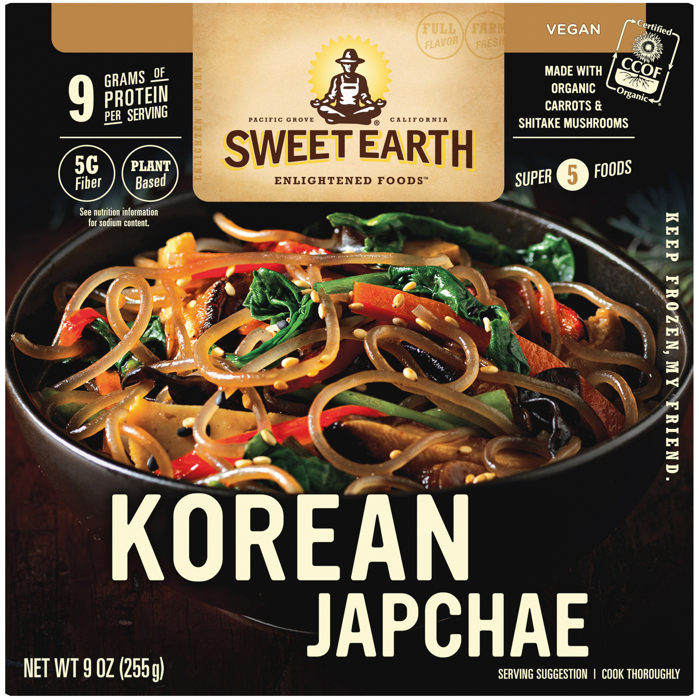 Korean Japchae Frozen Bowl Official Sweet Earth Foods I celebrate myself and sing myself. sweet earth ceramics. korean japchae