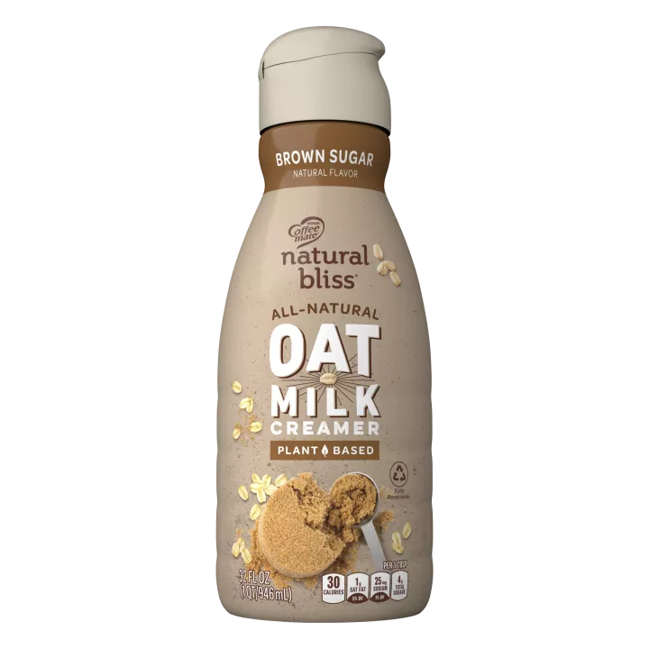 Brown Sugar Oat Milk All Natural Creamer Official Natural Bliss
