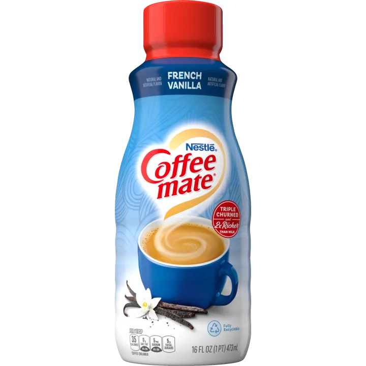 French Vanilla Liquid Coffee Creamer Goodnes