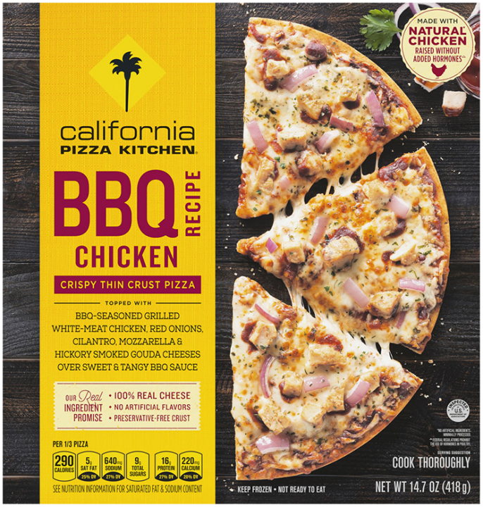 Bbq Recipe Chicken Crispy Thin Crust Pizza Official Cpk Frozen