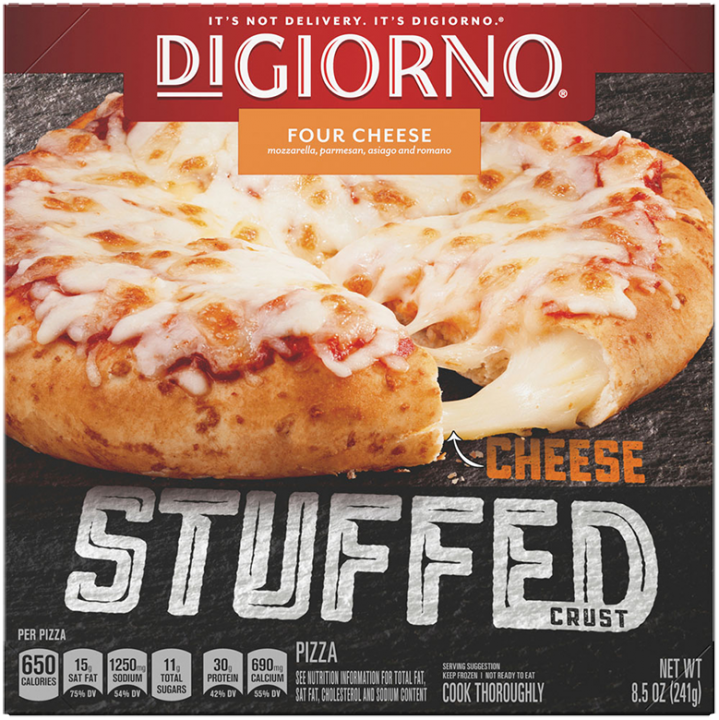Small Stuffed Crust Four Cheese Frozen Pizza Official Digiorno