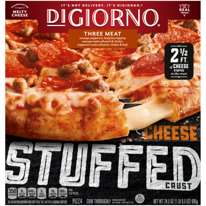 Stuffed Crust Three Meat Frozen Pizza Official Digiorno • 96% would make again. three meat pizza