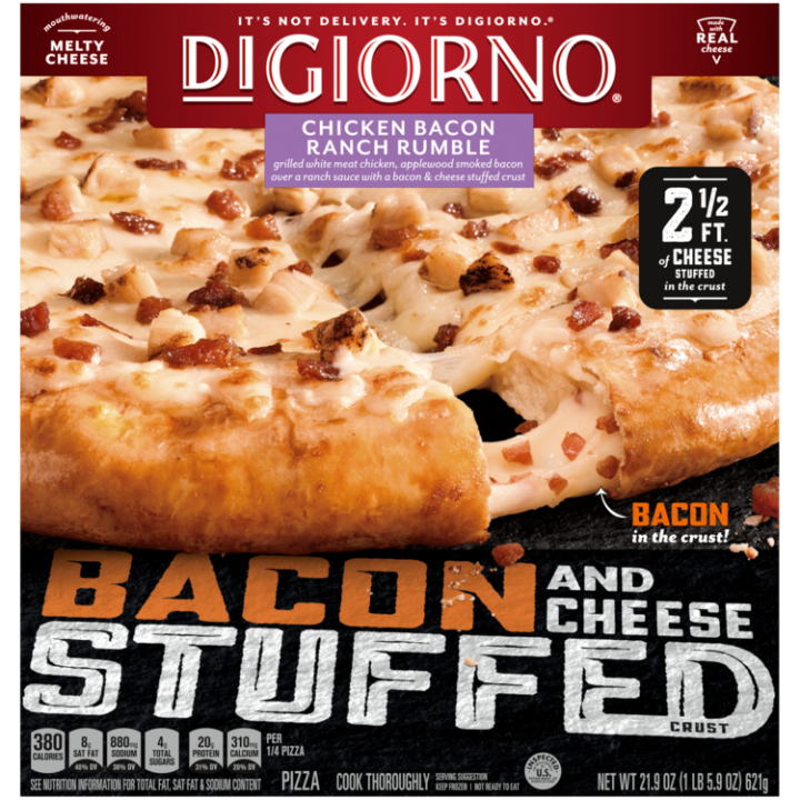 Stuffed Crust Chicken Bacon Ranch Frozen Pizza Official Digiorno