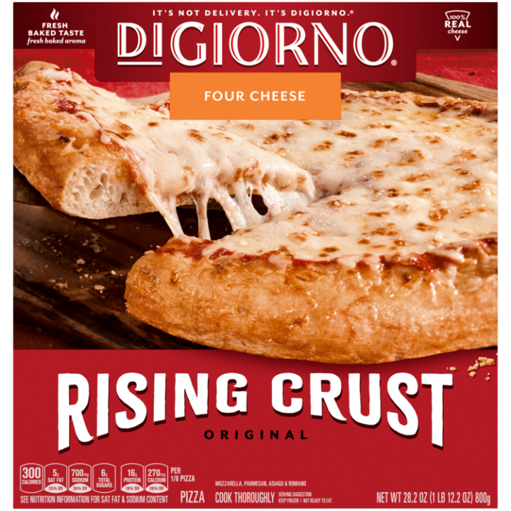 Rising Crust Four Cheese Frozen Pizza Official Digiorno