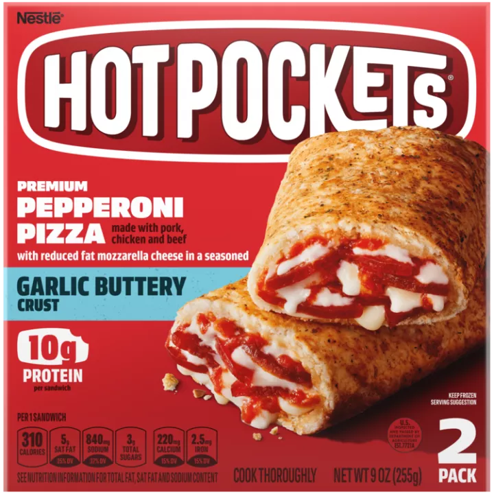 Pepperoni Pizza Frozen Sandwich | Official HOT POCKETS®