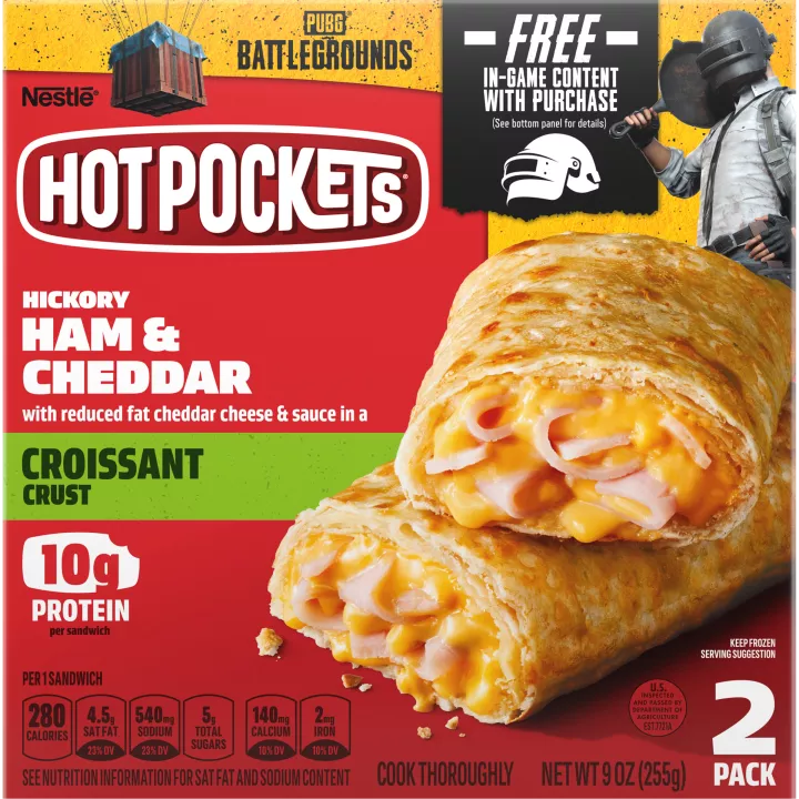 Hickory Ham & Cheddar Croissant Crust Sandwich | Official HOT ...