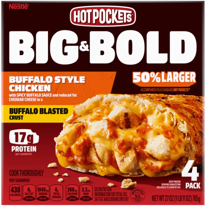 Buffalo Style Chicken Snack | Official HOT POCKETS®