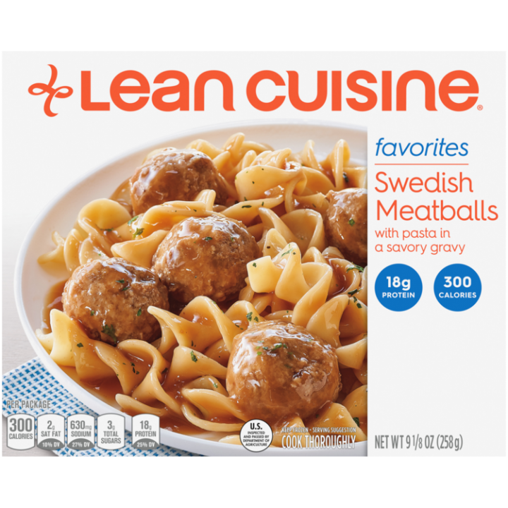 Swedish Meatballs Frozen Meal Official Lean Cuisine