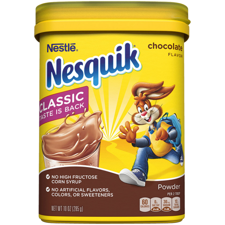 Chocolate Flavored Powder 10 Oz Nesquik