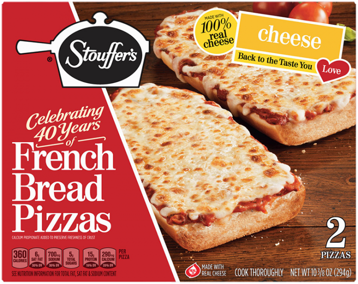 Cheese French Bread Frozen Pizza | Official Stouffer's®