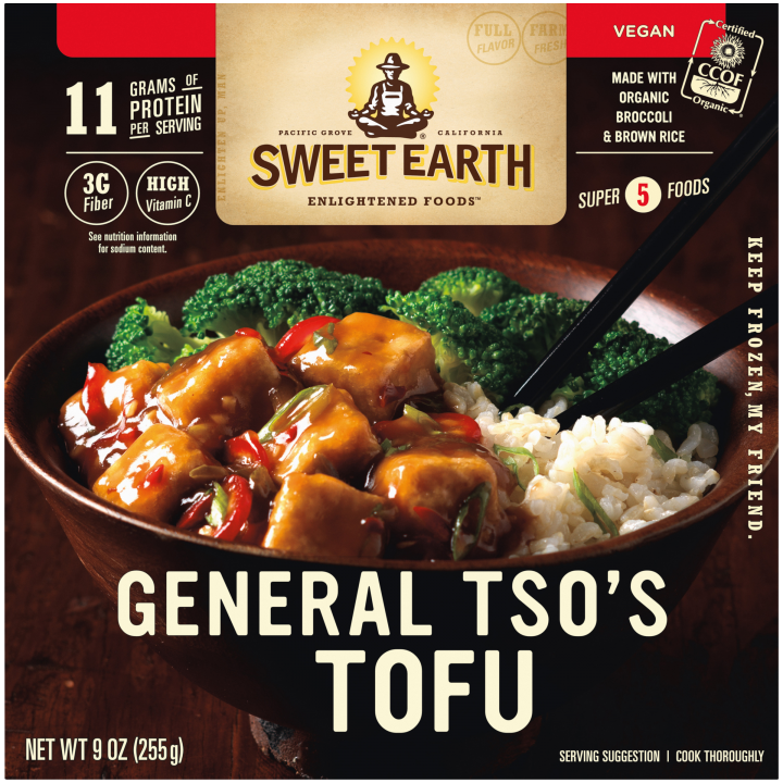 General Tso S Tofu Frozen Bowl Official Sweet Earth Foods Making your own vegan general tso chicken is so rewarding because i flavor that this recipe packs is delicious! general tso s tofu
