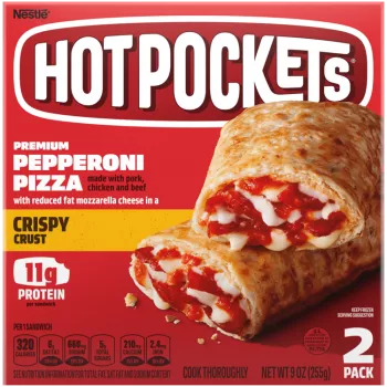 Four Cheese Pizza Frozen Sandwich 5 Pack | Official HOT POCKETS®