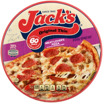 Thin Crust Pepperoni Frozen Pizza Official Jack S