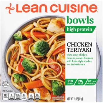 Chicken Pad Thai Frozen Bowl Official Lean Cuisine