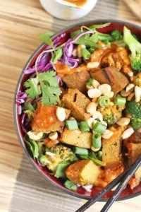 Curry Satay Buddha Bowl