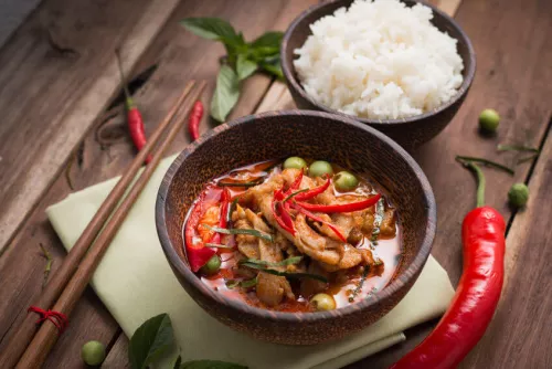 Spicy Thai Seitan Curry