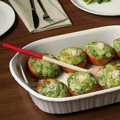 Tomates Rellenos De Espinacas