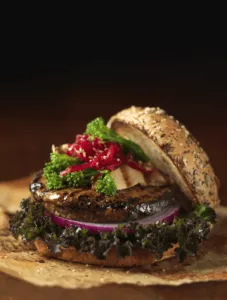 Sweet EArth Teriyaki Burger