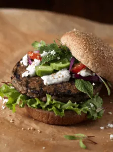 Sweet Earth Mediterranean Burger
