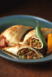 empanadas with chipotle seitan