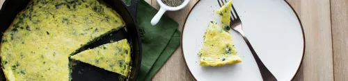 Frittata Cremosa De Espinacas