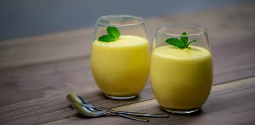 mousse de mango
