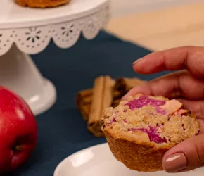 Cazuela de Tostada Francesa de Durazno y Almendras