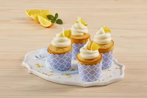 Orange cupcakes