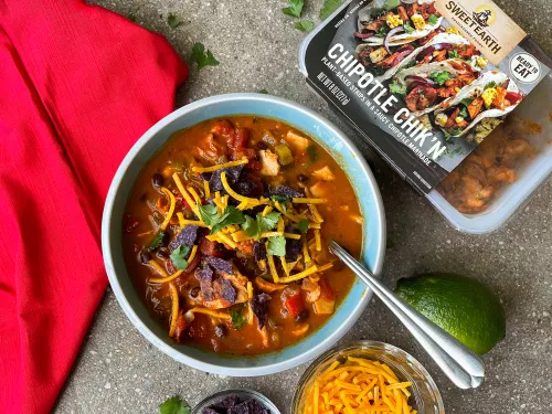 Chipotle Chik'n Soup