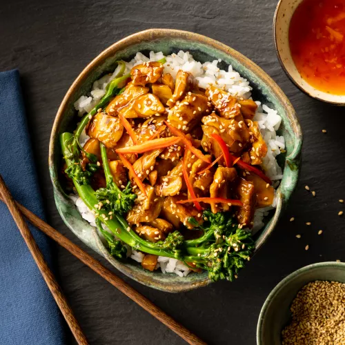 Vegan Sesame Chikn