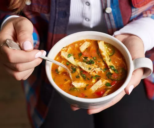 Sopa De Tortilla De Pavo