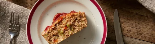 Pastel de carne de pavo