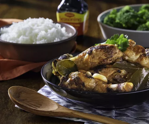 Adobo De Pollo Filipino De Cocina Lenta