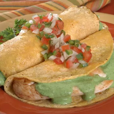 Cilantro Chicken Tacos